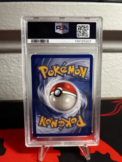1999 POKEMON GENGAR FOSSIL HOLO UNLIMITED 5/62 PSA 8 VINTAGE RARE - Image 2