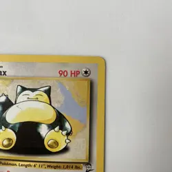 Snorlax 30/130 Base Set 2 Rare NM WOTC Pokemon TCG Vintage Single - Image 4