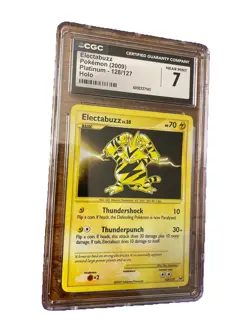 CGC 7 Electabuzz Pokemon (2009) Platinum - 128/127 Holo - Image 1