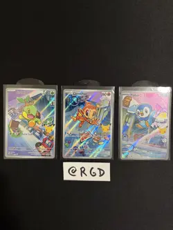 Pokemon First Partner Illustration Set Series 1 Promo 40 41 42 Sinnoh 2026 - Image 1