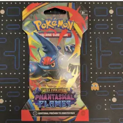 Pokemon TCG Mega Evolution: Phantasmal Flames Sleeved Booster Pack - Image 4
