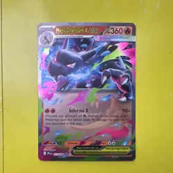 Pokemon Mega Charizard X ex Phantasmal Flames 013/094 Holo Double Rare 360 HP - Image 1
