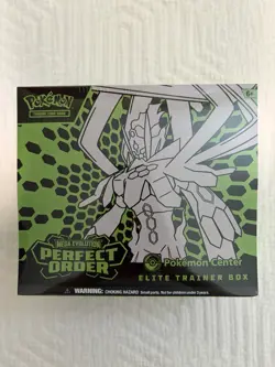 Pokemon TCG Perfect Order ETB Pokemon Center Stamped - Image 1