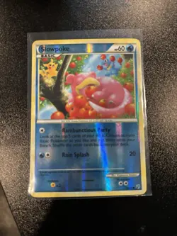 Pokemon Slowpoke Reverse Holo Undaunted 66/90 60 HP Basic Common 2010 - Image 1