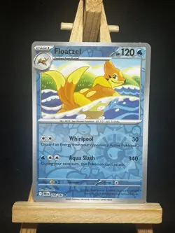 Pokemon TCG: Destined Rivals - Reverse Holo - 058/182 - Floatzel - Image 1