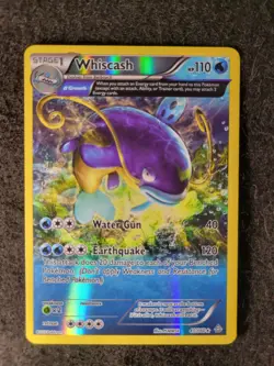 Pokemon - XY Primal Clash - Whiscash 41/160 Reverse Holo - Image 1