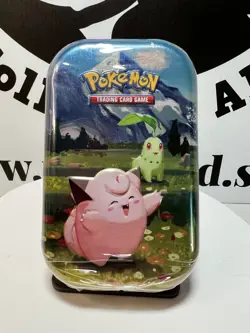 Pokemon Ascended Heroes Mini Tin Clefairy & Chikorita Sealed Galar Johto Art ✅🚚 - Image 1