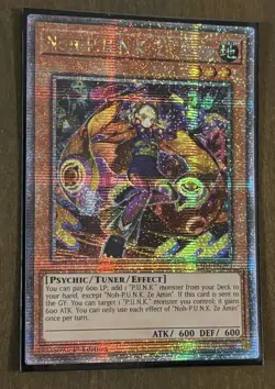 YuGiOh Noh-P.U.N.K. Ze Amin RA04-EN293 Quarter Century Secret Rare - Image 1