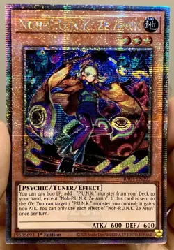 Yugioh Noh-P.U.N.K. Ze Amin RA04-EN293 Quarter Century Secret Rare NM w/Tracking - Image 1