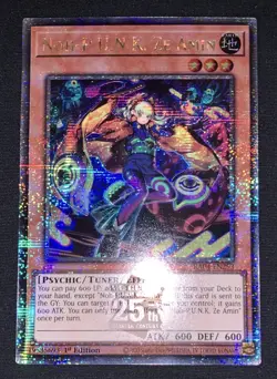 Yugioh Noh-P.U.N.K. Ze Amin RA04-EN293 Quarter Century Secret Rare NM w/Tracking - Image 3