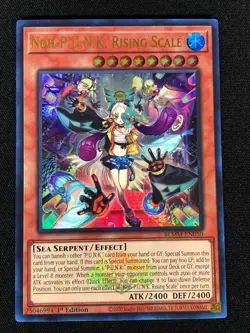Yugioh Noh-P.U.N.K. rising Scale BLMM-EN050 1st Ultra (NM) - Image 1
