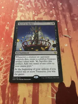 Revel in Riches MTG, Lightly Played - Image 1