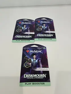 Magic: the Gathering- Duskmourn: House of Horror Play Booster x3 - Image 1