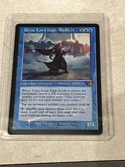 Urza, Lord High Artificer (Retro Frame) Dominaria Remastered Foil - Image 1