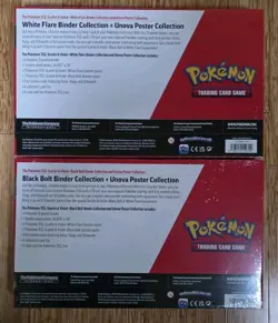 Pokemon Black Bolt and White Flare Binder + Poster Collection Sam's Club Bundles - Image 2