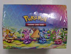 Pokemon TCG - Prismatic Evolution Mini Tin Complete Set of 8 & Display -Damage B - Image 2