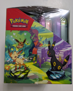 Pokemon TCG - Prismatic Evolution Mini Tin Complete Set of 8 & Display -Damage B - Image 3
