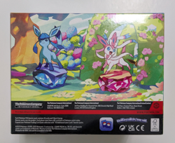 Pokemon TCG - Prismatic Evolution Mini Tin Complete Set of 8 & Display -Damage B - Image 5
