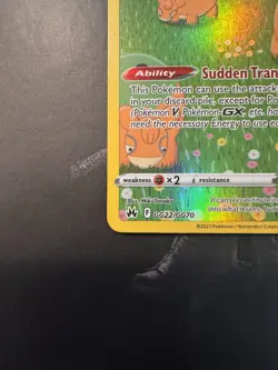 Pokemon TCG Ditto GG22/GG70 Crown Zenith Galarian Gallery Ultra Rare Holo - Image 3
