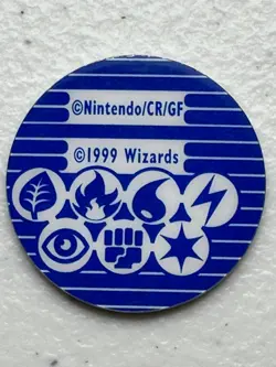 Nintendo Pokemon TCG Aerodactyl Flip Coin Plastic Collectible 1999 (C6) - Image 2