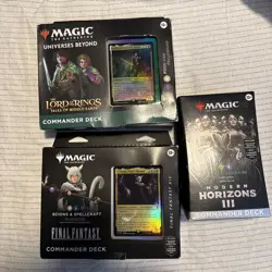 Final Fantasy Commander Deck SCIONS &Spellcraft + Modern Horizon 3+ Lord OTR - Image 1
