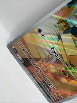 Pokemon Scarlet & Violet Base Set Ralts 211/198 Illustration Rare IR- PRINT LINE - Image 5