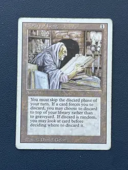 MTG Library of Leng Revised Edition Regular Uncommon - HP - Image 1