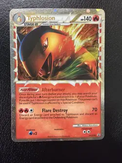 Pokemon TCG Typhlosion HGSS09 Holo HGSS Promos MP - Image 1