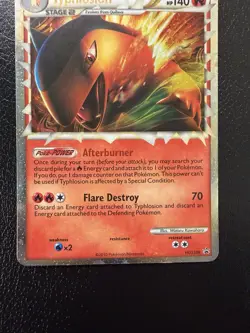 Pokemon TCG Typhlosion HGSS09 Holo HGSS Promos MP - Image 3
