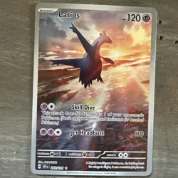 2024 Pokemon Latios 203/191 Surging Sparks Illustration Rare Holo - Image 1