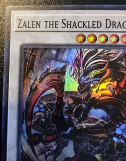Zalen The Shackled Dragon BPRO-EN042 1st Ed. Super Rare Burst Protocol Yu-Gi-Oh! - Image 2