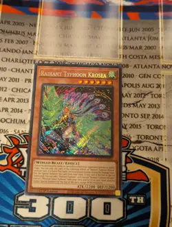 Radiant Typhoon Krosea- DOOD-EN015-Secret Rare-1st Edition Yugioh! - Image 1