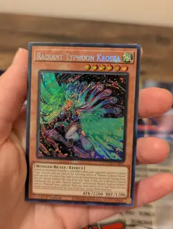 Radiant Typhoon Krosea- DOOD-EN015-Secret Rare-1st Edition Yugioh! - Image 2
