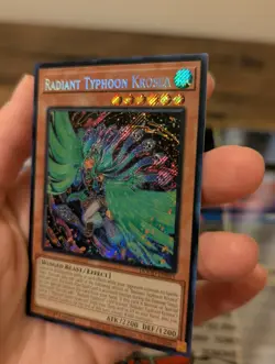 Radiant Typhoon Krosea- DOOD-EN015-Secret Rare-1st Edition Yugioh! - Image 3
