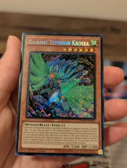 Radiant Typhoon Krosea- DOOD-EN015-Secret Rare-1st Edition Yugioh! - Image 4