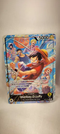 One Piece TCG Monkey.D.Luffy OP15-098 Leader Alt Art - Image 1
