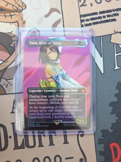 Yuna, Hope of Spira (Borderless) Final Fantasy Surge Foil - Image 1
