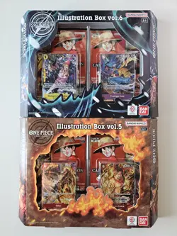 One Piece Illustration Box Vol 5 And 6 Bundle SEALED - Image 1