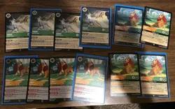 Disney Lorcana DOGS! Tramp Enterprising Dog, Lady Park & Decisive Dog Promox4🐕 - Image 1