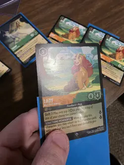 Disney Lorcana DOGS! Tramp Enterprising Dog, Lady Park & Decisive Dog Promox4🐕 - Image 5