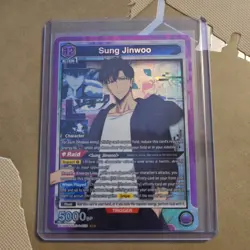 SUNG JINWOO SR UE17BT/SLG-1-022 UNION ARENA SOLO LEVELING NM - Image 1