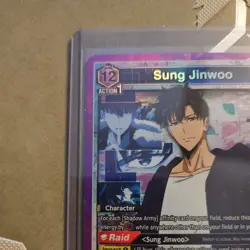SUNG JINWOO SR UE17BT/SLG-1-022 UNION ARENA SOLO LEVELING NM - Image 2