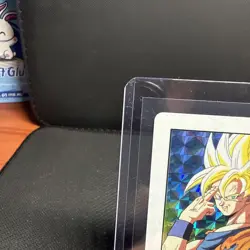 VINTAGE Goku vs Cell # 146 Amada Dragon Ball Z Hero Collection: Series 1 Prism - Image 2