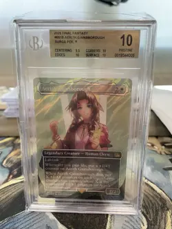 Aerith Gainsborough MTG Final Fantasy *Surge Foil* 519 *BGS 10* PRISTINE POP 10 - Image 3