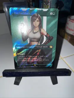 Magic The Gathering Tifa Lockhart (Borderless) (Surge Foil) Final Fantasy #536 - Image 3