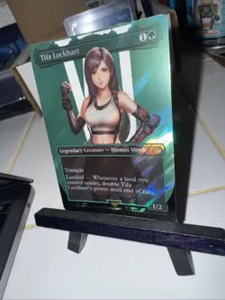 Magic The Gathering Tifa Lockhart (Borderless) (Surge Foil) Final Fantasy #536 - Image 4