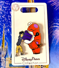😍 2022 Big Hero 6 Hiro & Baymax Pin - Disney Parks Big Hero Six Baymax Hiro Pin - Image 1