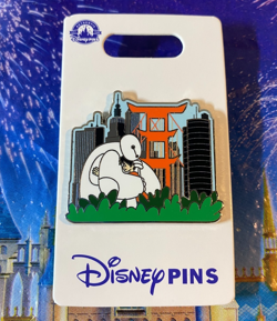 🧡 2024 Big Hero 6 Hiro Baymax Hugging Pin Disney Big Hero Six San Fransokyo Pin - Image 2