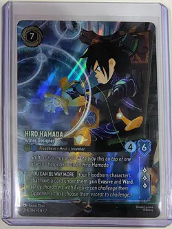 Hiro Hamada - Armor Designer (Enchanted) 214/204 Archazia's Island Holo - Image 1
