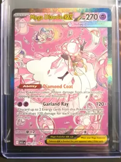 Mega Diancie ex 282/217 SIR Ascended Heroes English Pokemon TCG Pack Fresh - Image 4